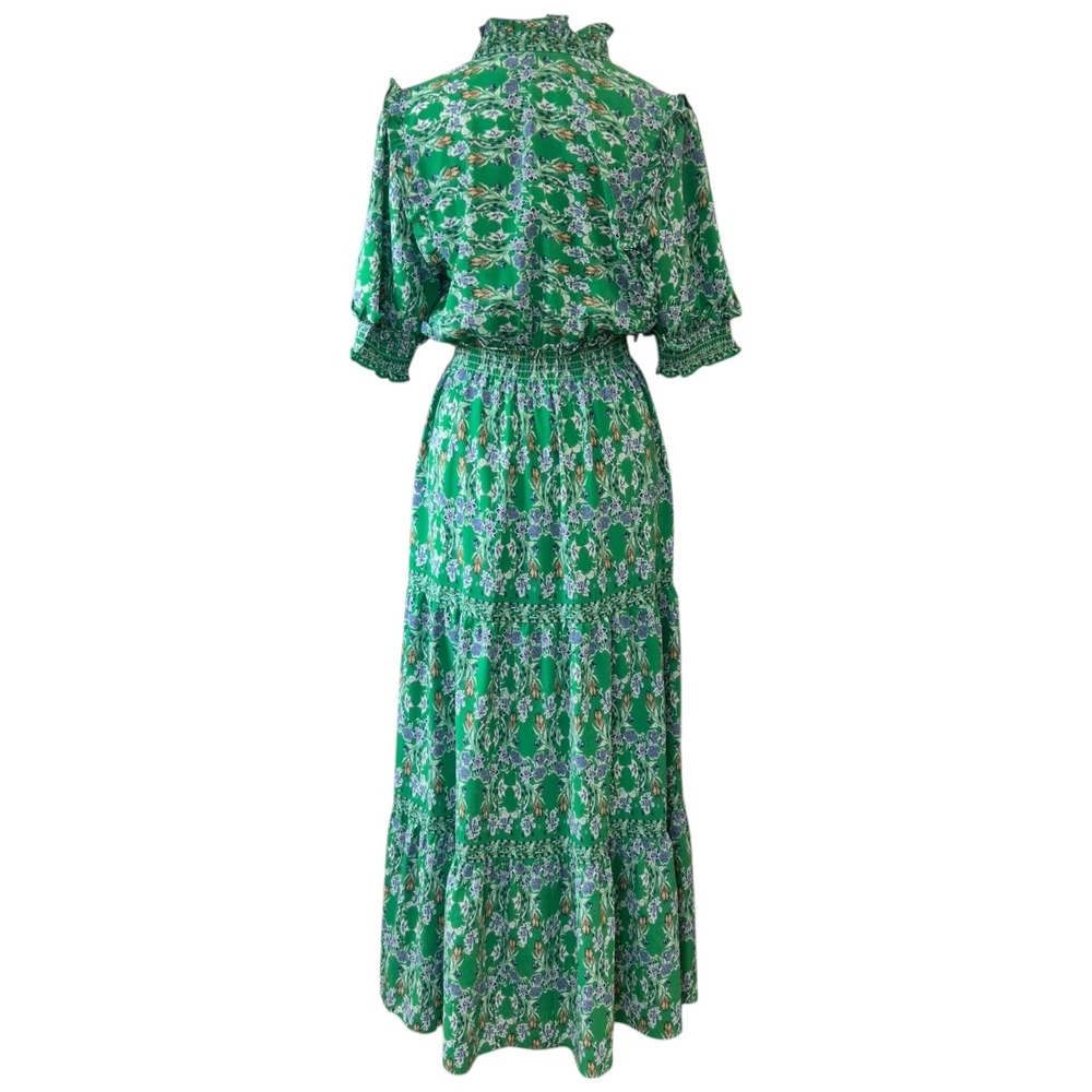 Max Studio Green Floral Maxi Dress - Picture 3 of 10